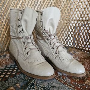 Vintage Roper Kiltie Boots by Texas Boots